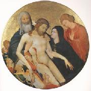 Jean Malouel La Grande Pieta Ronde (mk05) oil painting